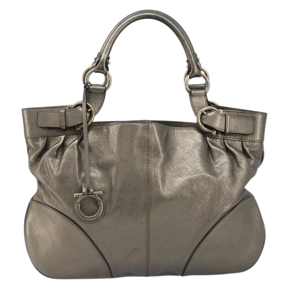 Salvatore Ferragamo Gancini Leather